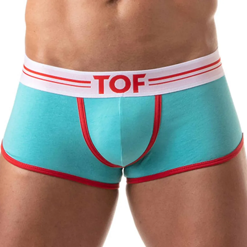 Shorty French Coton Bleu Turquoise