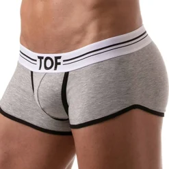 Shorty French Coton Gris Chiné