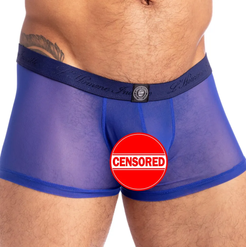 Shorty Hipster Push-Up Caprera Bleu