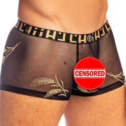 Shorty Hipster Push-Up Epi d'Or Noir