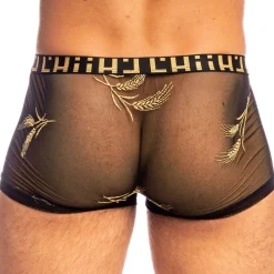 Shorty Hipster Push-Up Epi d'Or Noir
