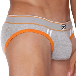 Slip Adventure Gris Chiné
