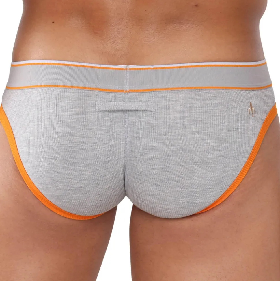 Slip Adventure Gris Chiné
