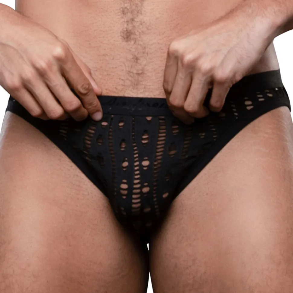 Slip Almost Naked Orgy Mesh Noir