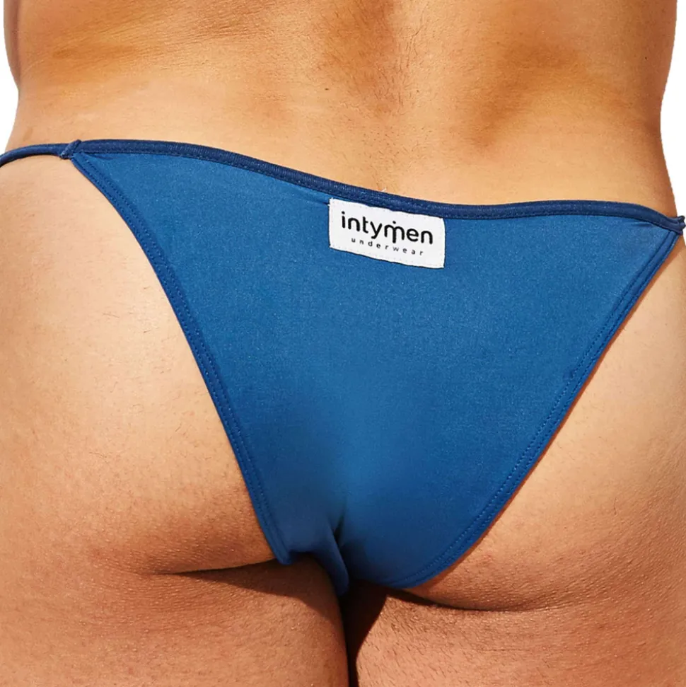 Slip Bikini Brésilien Bleu