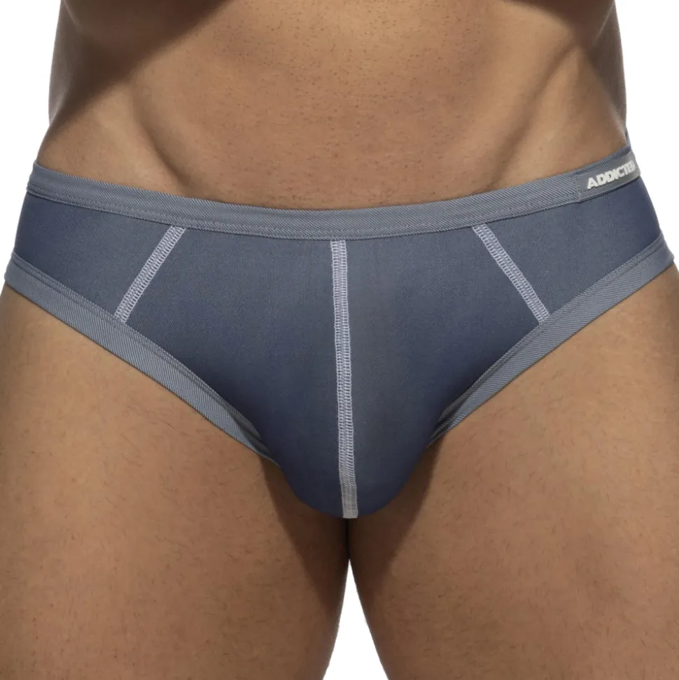 Slip Bikini Jeans Bleu