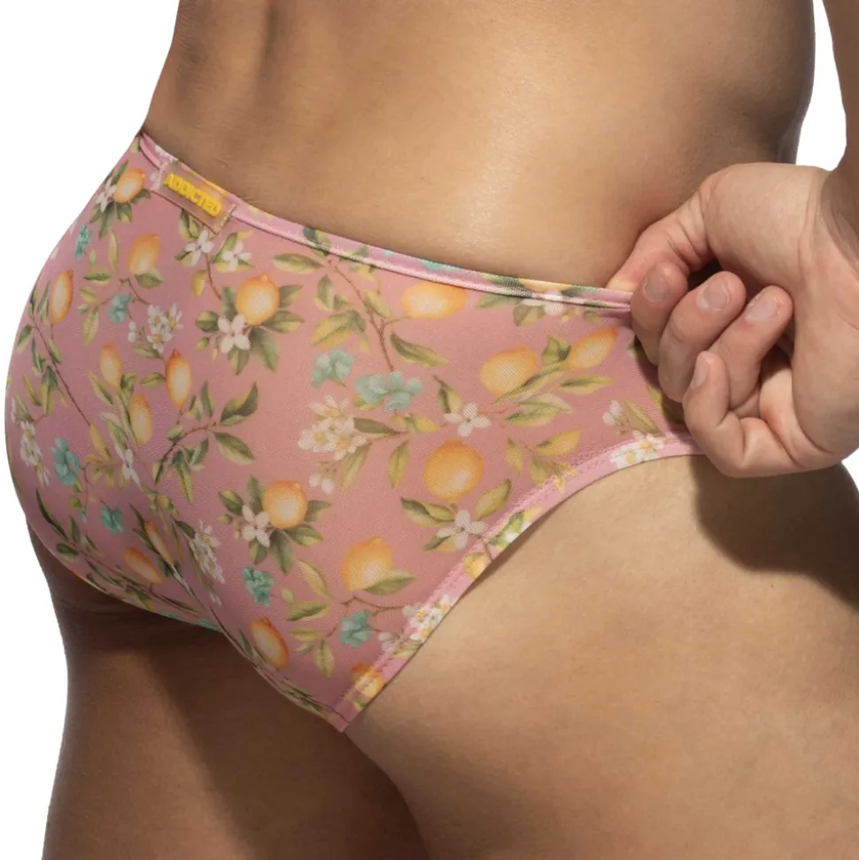 Slip Bikini Lemon Garden Rose