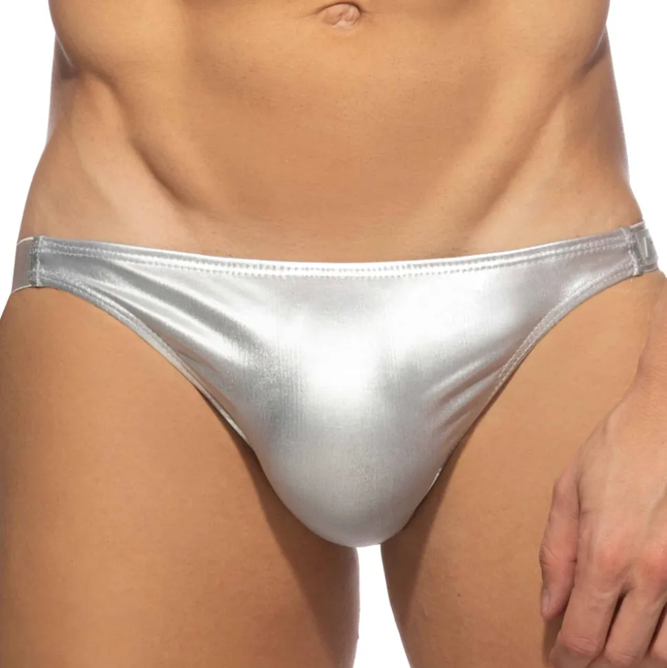 Slip Bikini Party Shiny Argent