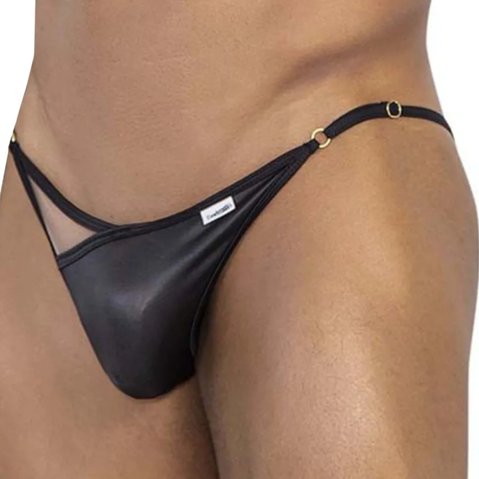 Slip Bikini Peekaboo Noir