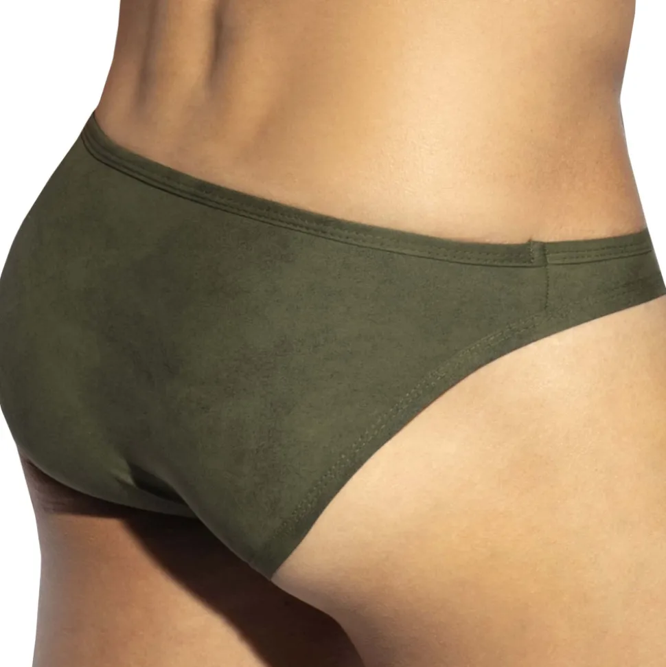 Slip Bikini Simsuede Kaki