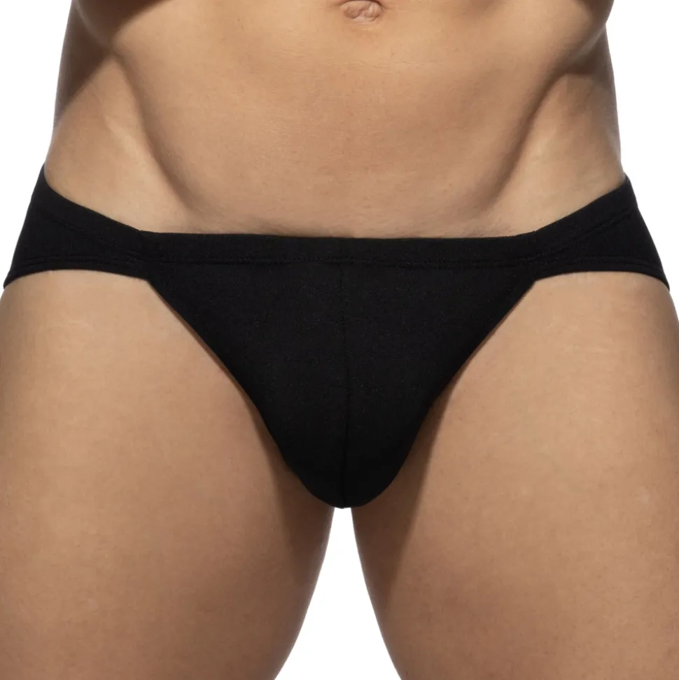 Slip Bikini Soft Pique Noir