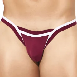 Slip Bikini Stream Line Bordeaux