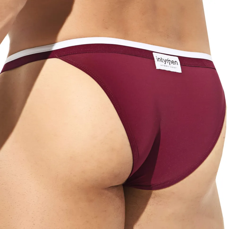 Slip Bikini Stream Line Bordeaux