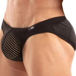 Slip Bikini Tentation Microfibre Noir
