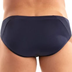 Slip Bikini Tentation Microfibre Marine