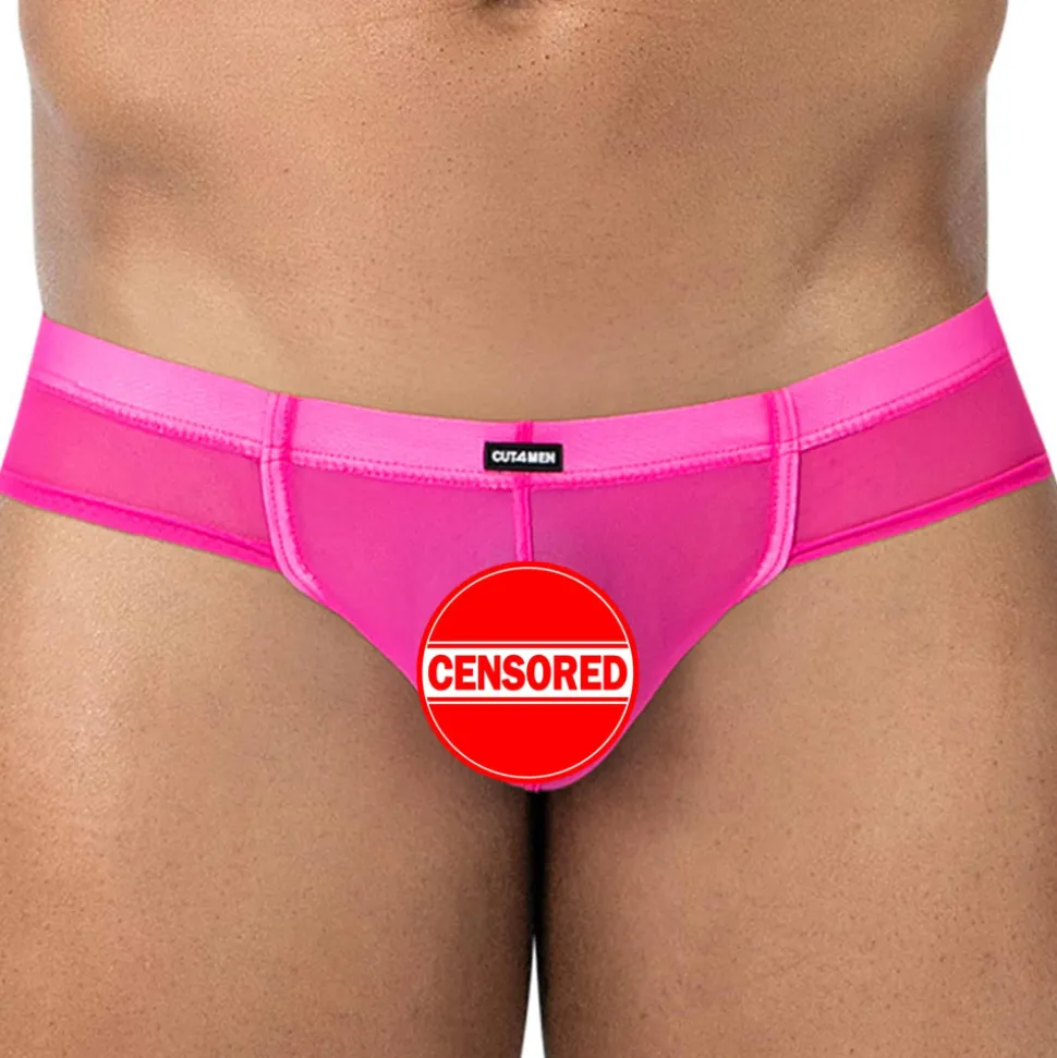 Slip Cheeky SP4NDEX GLOW Mesh Rose Vif