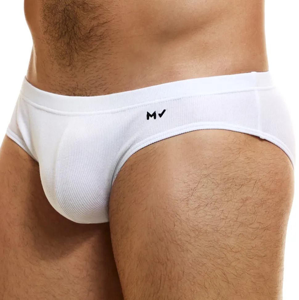 Slip Classique Peace Coton Blanc