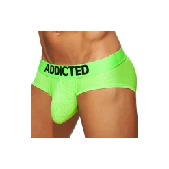 Slip Cockring Mesh Neon Vert Fluo