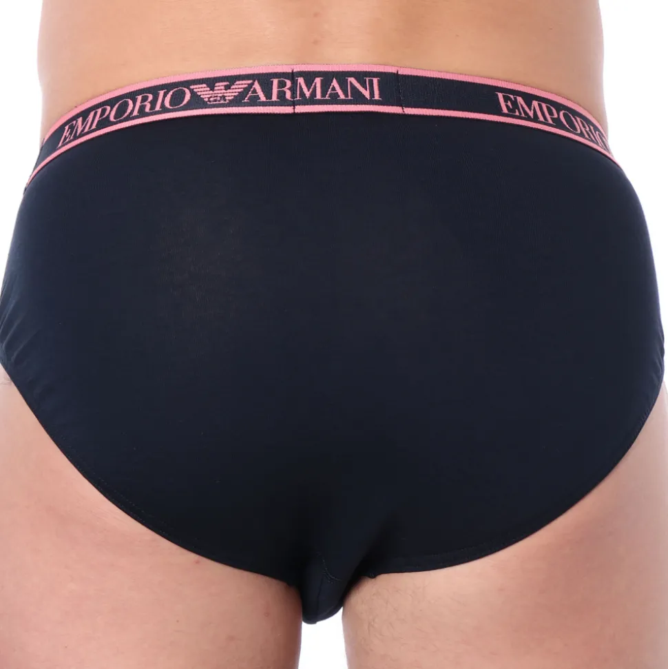 Slip Core Logoband Coton Marine - Rose