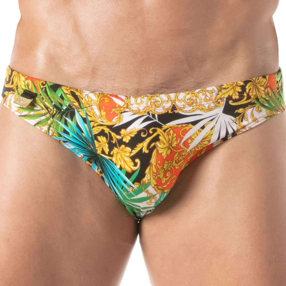 Slip de Bain Baroque Orange