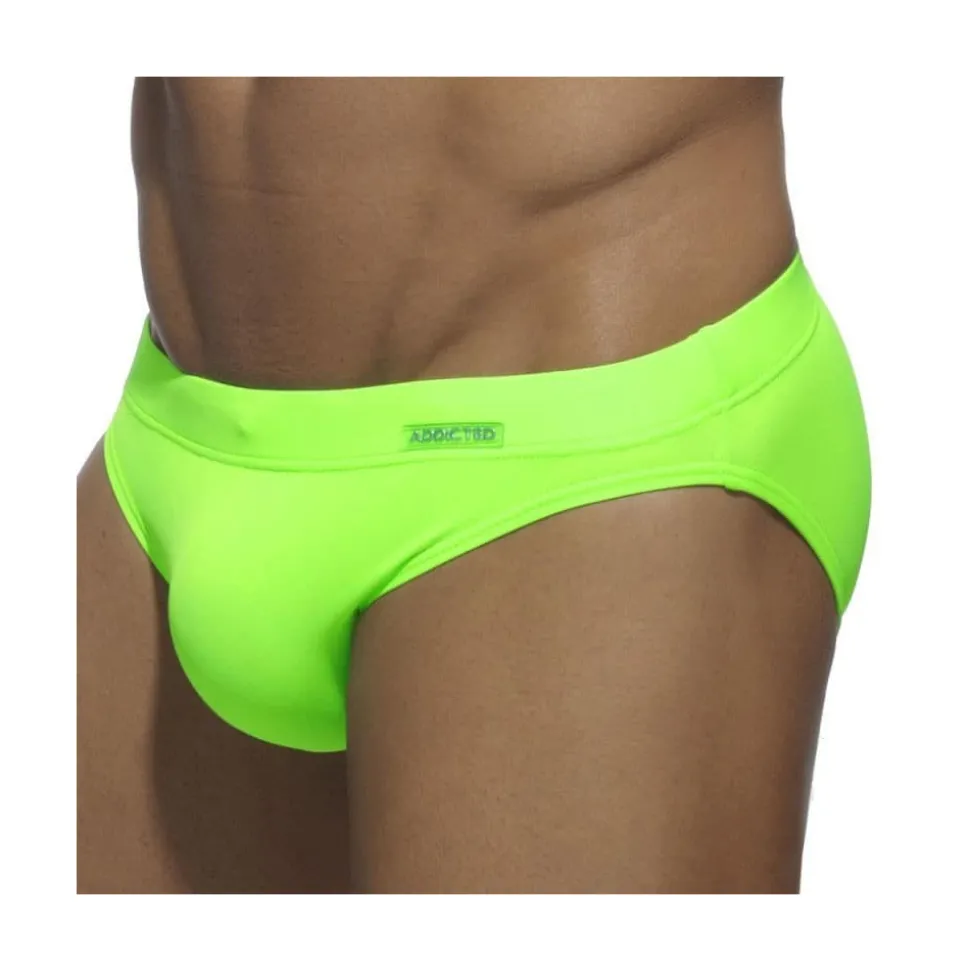 Slip de Bain Basic Colors Citron Vert