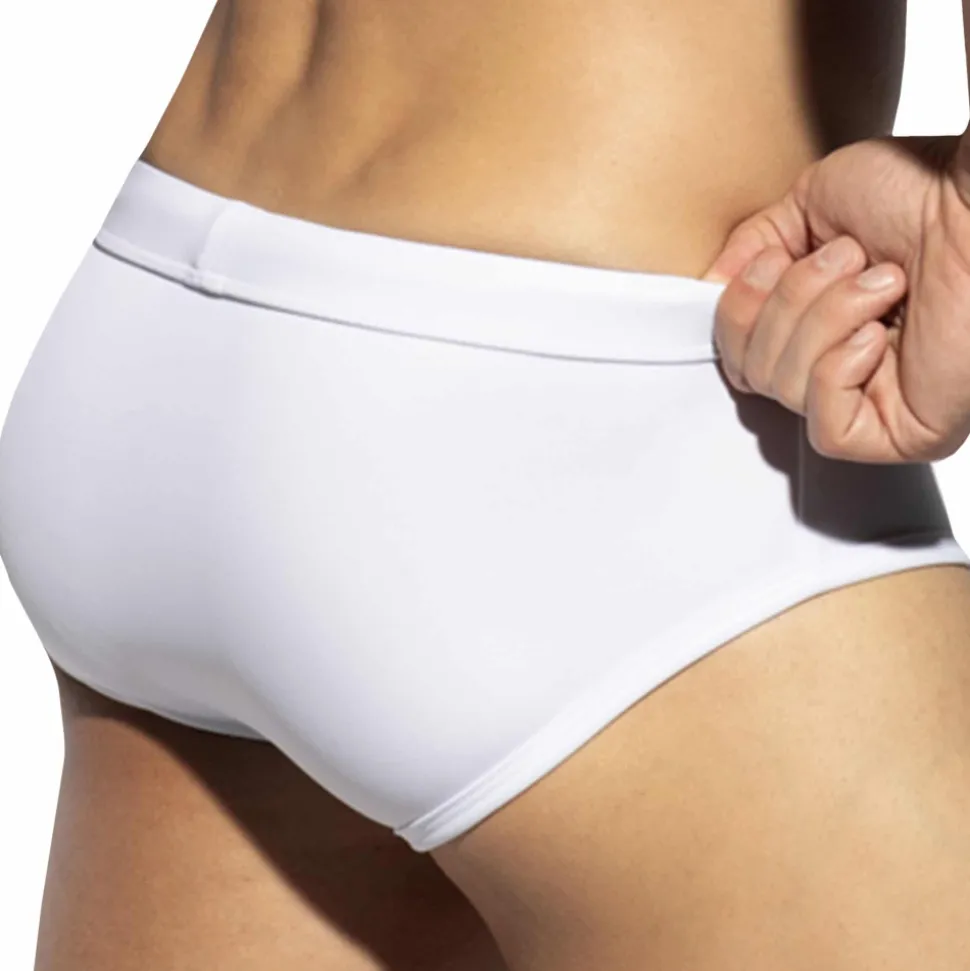 Slip de Bain Basic Sportive Blanc