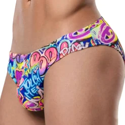 Slip de Bain Bikini Drip Water
