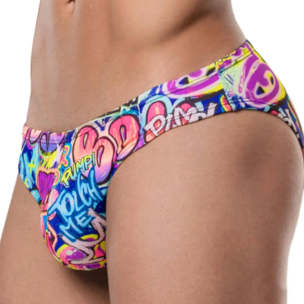 Slip de Bain Bikini Drip Water