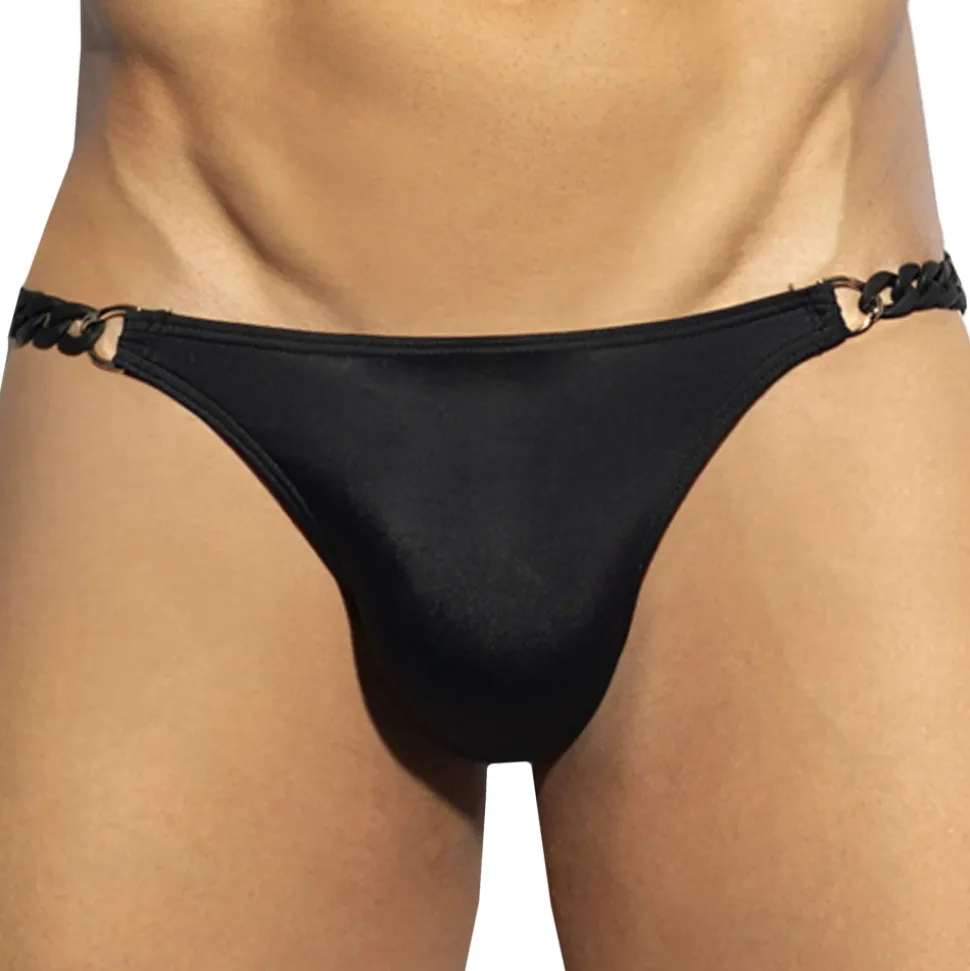 Slip de Bain Bikini Persan Noir