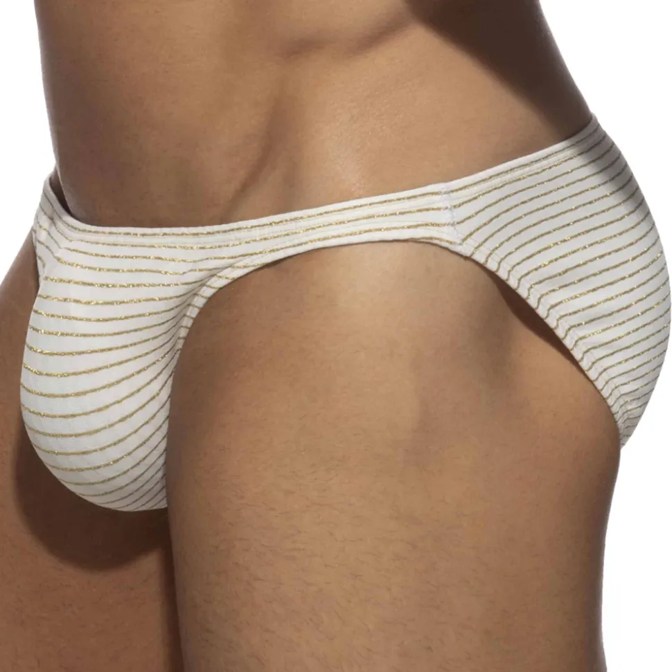 Slip de Bain Bikini Réversible Régal Ivoire