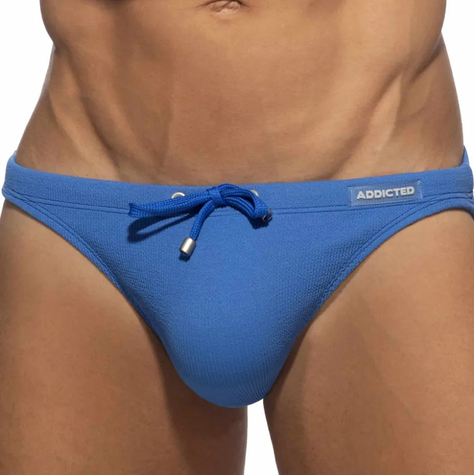 Slip de Bain Bikini Wrinky Bleu Roi