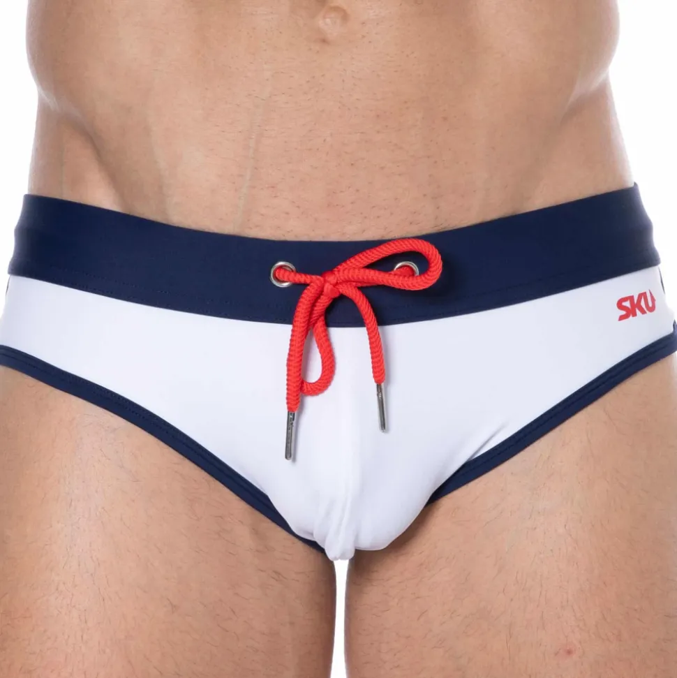 Slip de Bain Blanc