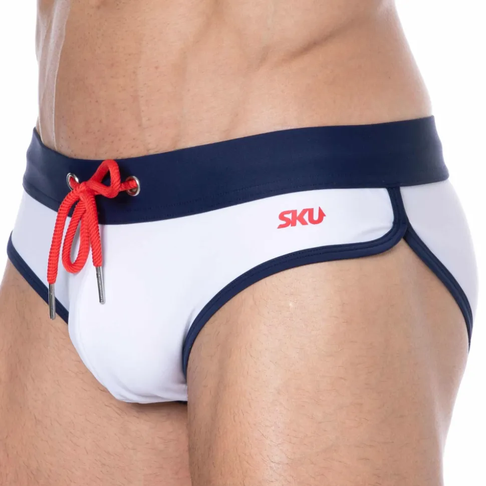 Slip de Bain Blanc