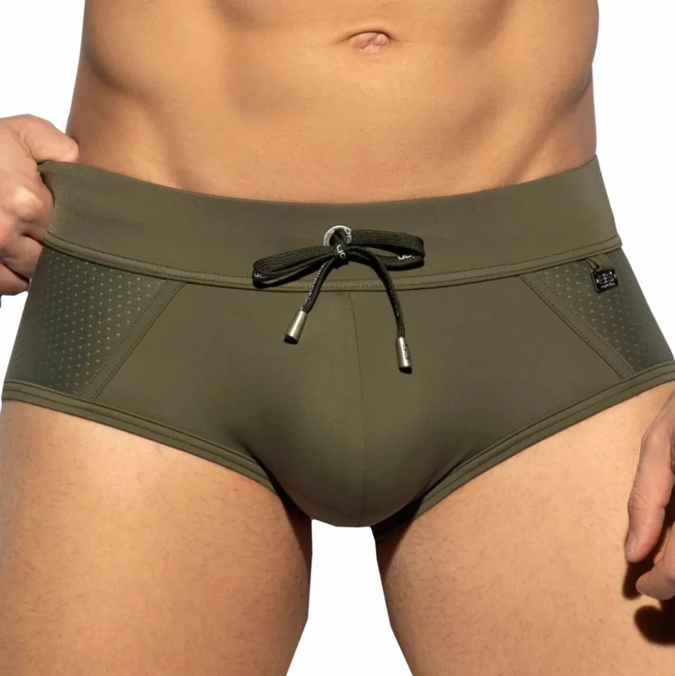Slip de Bain Classic Kaki