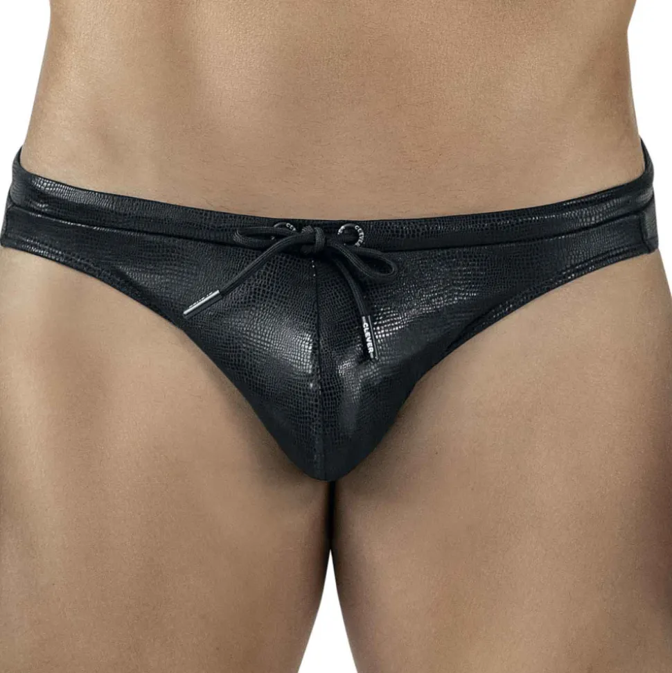Slip de Bain Gorgona Noir