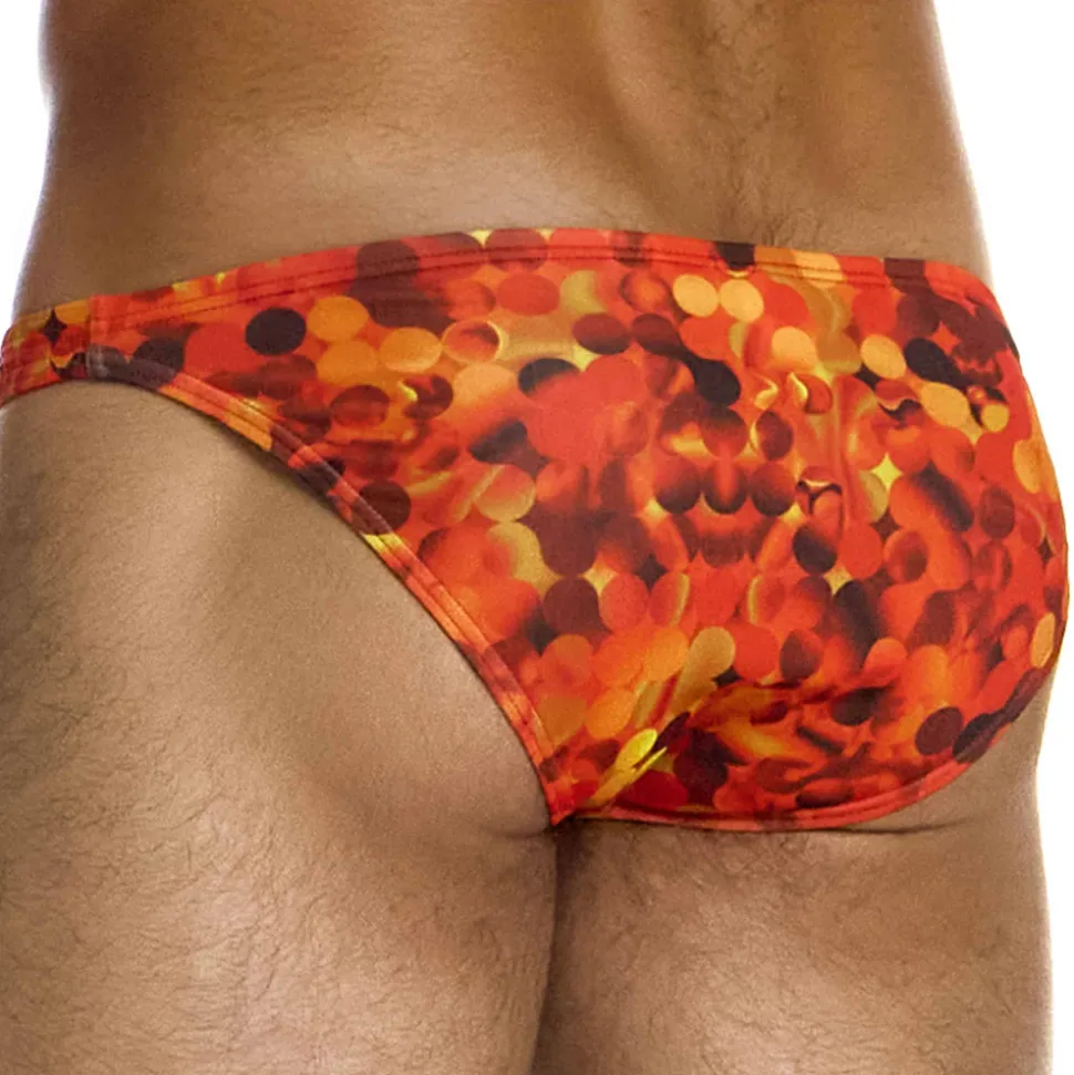 Slip de Bain Low Cut Four Elements Feu