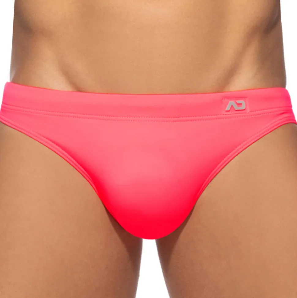 Slip de Bain Neon Rose Fluo
