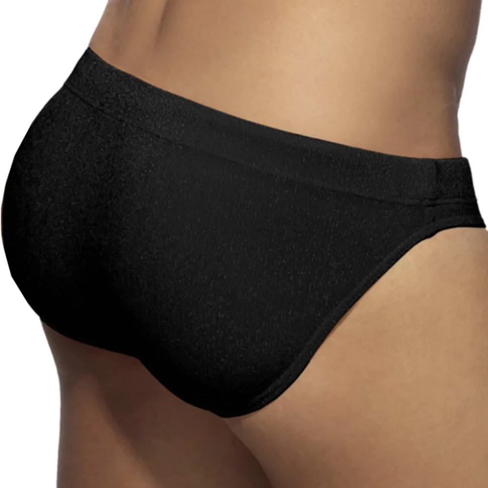 Slip de Bain Piqué Noir
