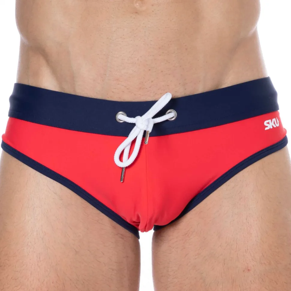Slip de Bain Rouge
