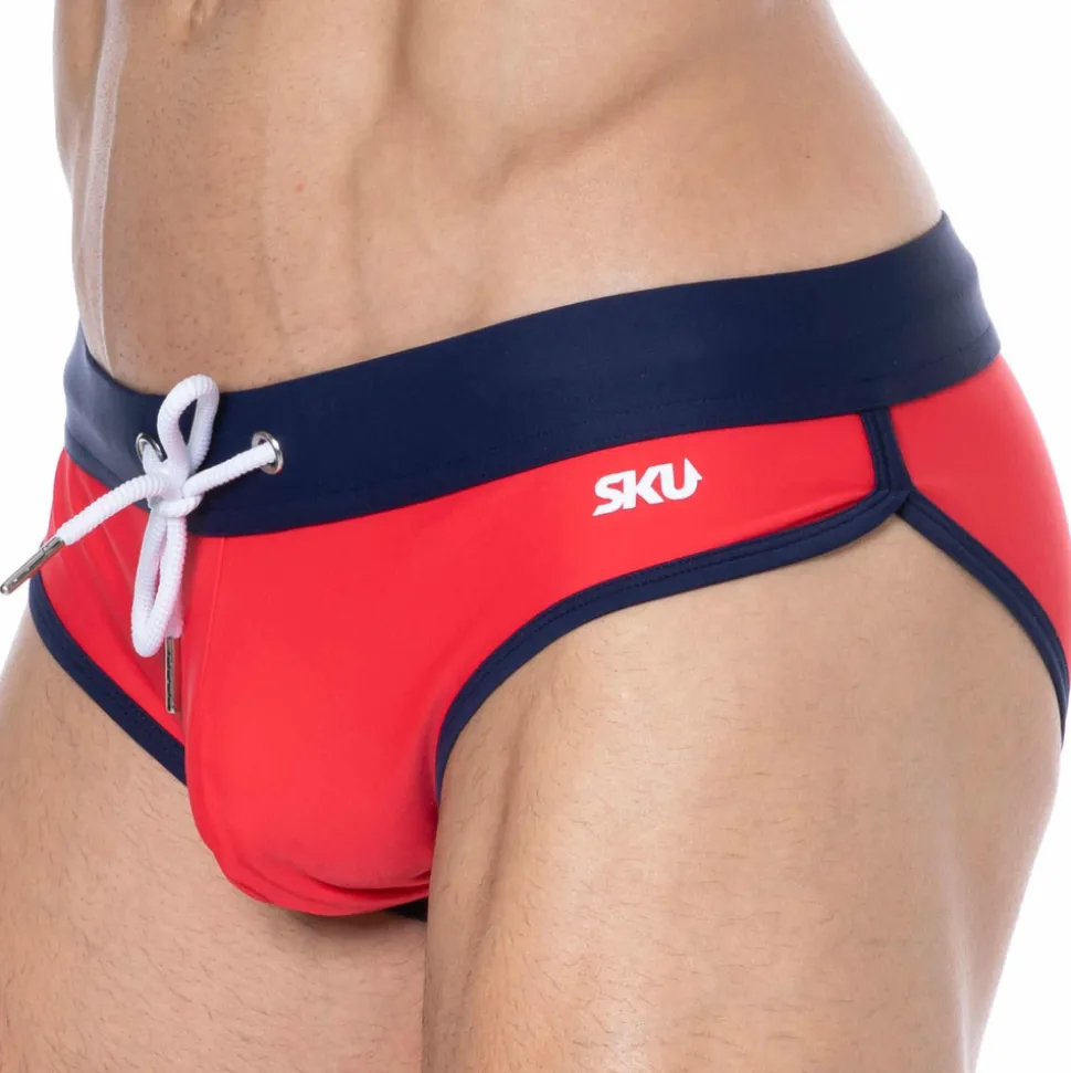 Slip de Bain Rouge