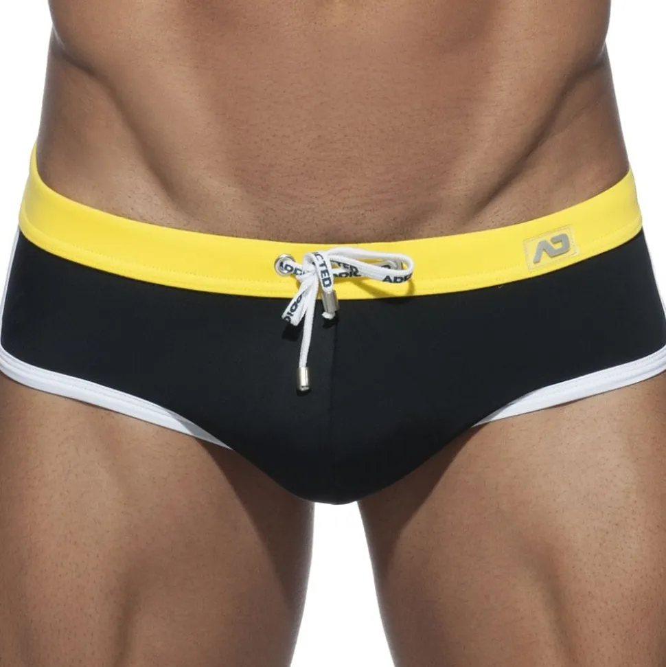 Slip de Bain Uni Noir