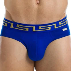Slip Empty Bottom Meander Bleu