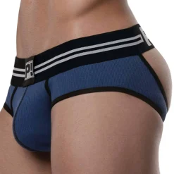Slip Empty Bottom Round2 Bleu