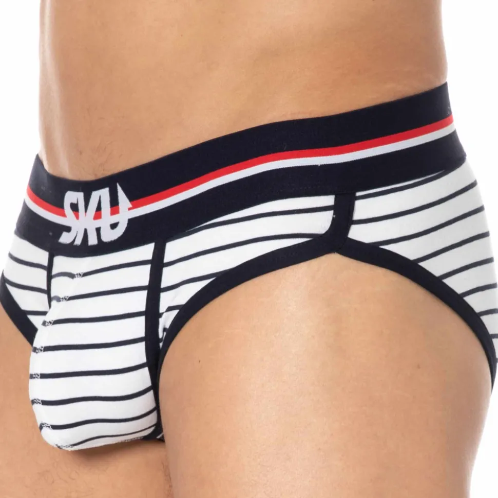 Slip First Coton Marinière