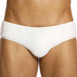 Slip Fourrure Blanc