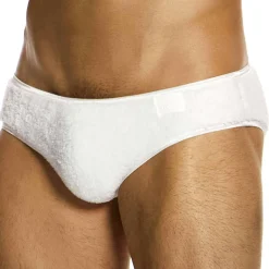 Slip Fourrure Blanc