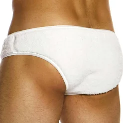 Slip Fourrure Blanc