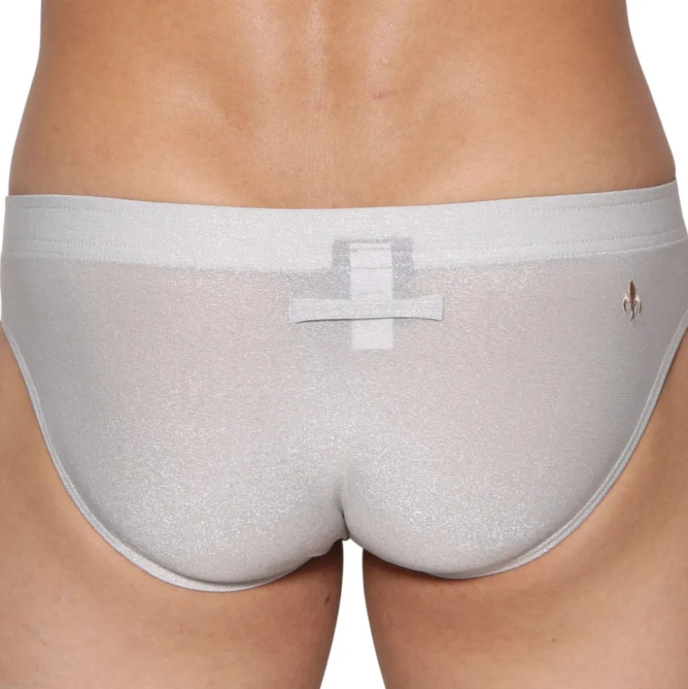 Slip Glisten Blanc - Argent
