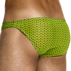 Slip Low Cut Illusion Citron Vert