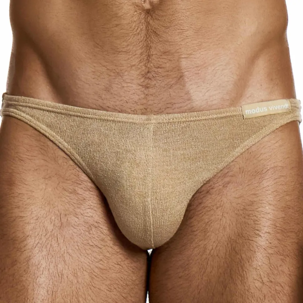 Slip Low Cut Mohair Beige